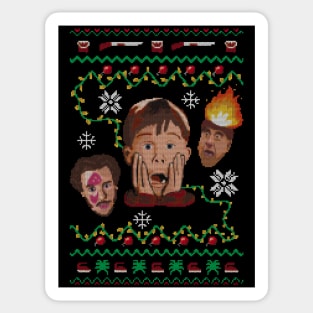 Home Alone Ugly Christmas Sweater Sticker